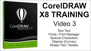 CorelDRAW X8 Tutorial Part 3