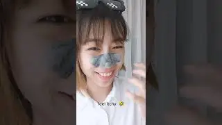 Charcoal Bubble Mask to get rid of blackheads 👊👊👊
