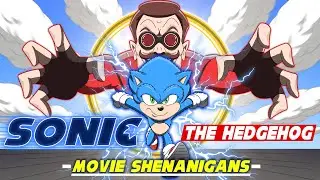 Sonic The Hedgehog Movie Animation - MOVIE SHENANIGANS! 🦔🌌💨