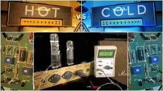 HOT vs COLD Tube Bias on a Marshall 50W