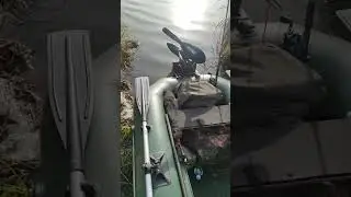 Элохот на маоенокой пвх лодке 