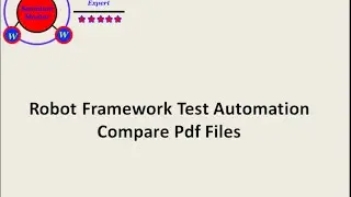 Robot Framework Pdf Comparison