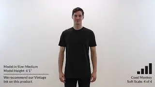 Custom AMERICAN APPAREL 50/25/25 T-Shirt Style TR401 360° Product Video by Coed Monkey