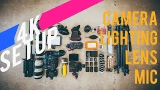 4K Budget YouTube vlog/video setup | Best camera, lens, lighting and mic for YouTube