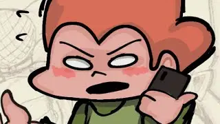 Pico struggling to buy something for Cass reminded of the soup thing (FNF Animation)