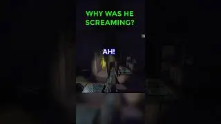 WHY WAS HE SCREAMING😭💀