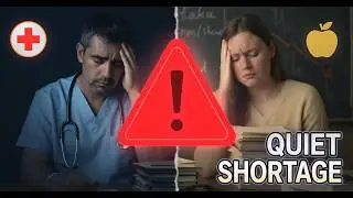 The Quiet Crisis: Schools & Hospitals Are Running Out of Staff !!