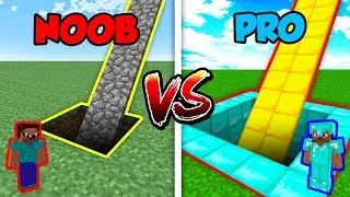 Minecraft NOOB vs. PRO: SECRET SLIDE in Minecraft!