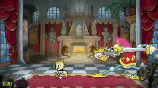 Cuphead - How to beat The Knight in The King's Leap