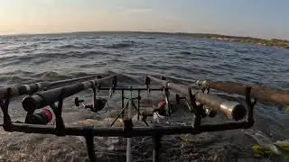 Рыбалка при большой волне