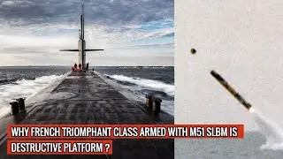 French Navy's Triomphant submarines with M51SLBM carries 640 nukes !