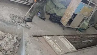 Подготовка квадратов под подъёмник. Автосервис. Шиномонтаж. Черлак