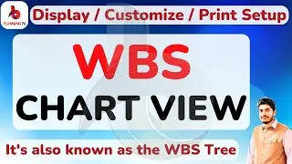 How to Show Customize and Print WBS Chart View In Primavera P6 | WBS Chart Tips & Tricks PrimaveraP6