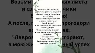 Магия лаврового листа