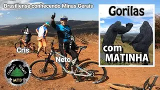 Gorilas com Matinha, Coloquei Cris e Neto de Brasília pra conhecer as Melhores Trilhas de Enduro