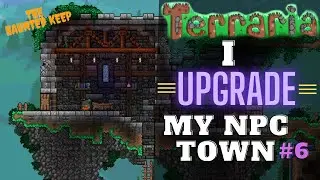 Terraria Building Ideas: Ruined/Haunted Keep -- Ep.6 || Terraria 1.4 Speed Build ||