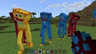 Poppy Playtime ADDON V2 Fly in a Web in Minecraft PE