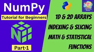 NumPy Array Indexing and Slicing (Jupyter Notebook Tutorial For Beginners)