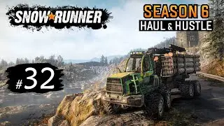 SnowRunner (Season 6: Haul & Hustle) - #32 - Мэн: Национальный парк Йеллоурок - Дорога на юг (ч.1)
