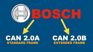 CAN Standard Frame VS CAN Extended Frame