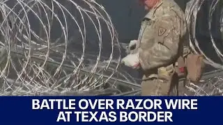Texas border battle: Supreme Court ruling, Governor Abbott standing ground concerning razor wire | F