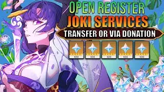 REGISTER JOKI OPEN! (DAILY STREAM) | Genshin Impact AR 58