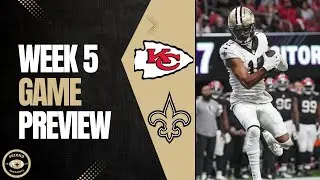 New Orleans Saints Week 5 Game Preview vs. Chiefs