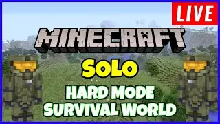 Minecraft | SOLO Hard Mode Survival World