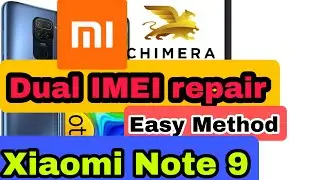 Xiaomi note 9 imei repair umt dual sim | No remove any Resistance 😎👌  #xiaomi #redminote9