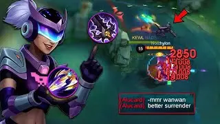 THIS GLOBAL WANWAN BUILD EASILY BURST LIFESTEAL HERO ABUSER!! (back to meta🤫)