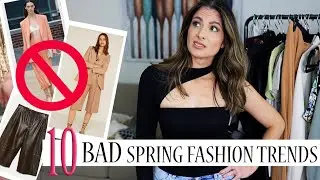 The * WORST fashion trends for SPRING 2020! I'm not excited for... SPRING SUMMER 2020