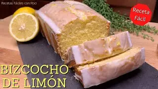 Bizcocho de Limón | Glazed Lemon Cake | Starbucks Lemon Loaf
