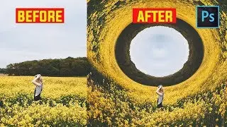 [ Photoshop Manipulation ] How to Create CIRCLE Inception Effect (TUTORIAL)