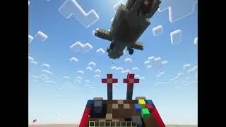 Mi-24 Attack Helicopter In Minecraft | Create And Clockwork.