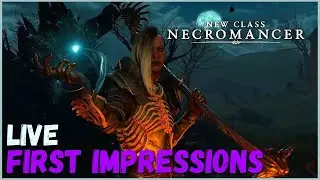 Diablo 4 - Live First Impression - Necromancer - Open Beta Gameplay