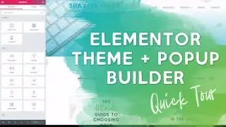 Elementor Theme Builder and Popup Builder
