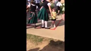 Morgan dancing