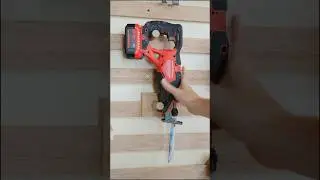 Another great idea for the French cleat wall - Reciprocating saw rack #woodworking #storageideas