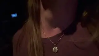 Neck Fetish Beautiful Big Eve's Apple Old Lady From USA 🇺🇸 