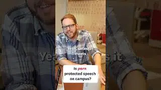 LawyerUp! - Is Porn Protected Speech on a College Campus?