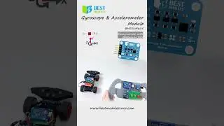 #Shorts Gyroscope & Accelerometer Module BMS56M605 with BMduino #bmduino #SensorModules #Modules