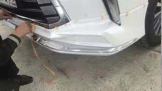 Тюнинг Краснодар Modelista губа на передний бампер для lexus LX 570 / 450D