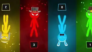 Stickman Party Just Gameplay | All Random Funny MINIGAMES 1 2 3 4 Player Games 2022 Gameplay