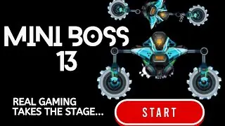 Defeat Mini Boss 13 2023 Professionally 😎 | DIRECT TUTORIALS 🚀🚀🚀| Space Shooter Galaxy Attack
