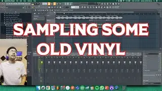 Sampling some old vinyl **BEST BEAT I'VE EVER MADE**