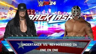 Full Match - Undertaker vs Rey Mysterio '06: Backlash | WWE 2k24