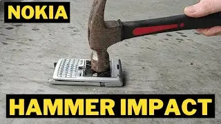 Destruction NOKIA E61 Hammer Impact