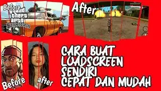 Cara buat Loadscreen Gta Sa sendiri dengan cepat dan mudah | Tips&Trick