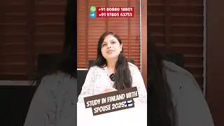 Study in Finland With Spouse & Dependent kids - Jan Intake 2025 | Finland Study Visa With spouse