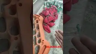 Фингерборд скалолазный и зацепы для скалодрома